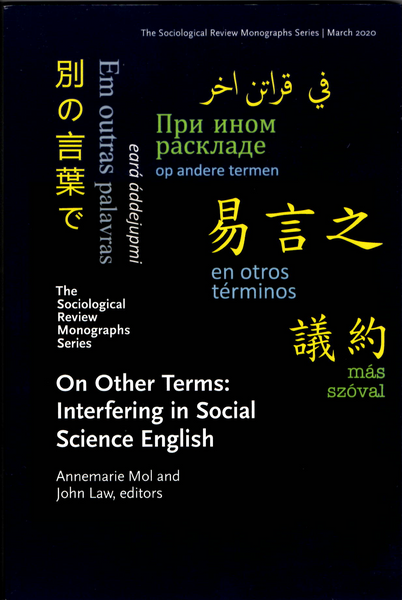 On Other Terms: Interfering in Social Science English
